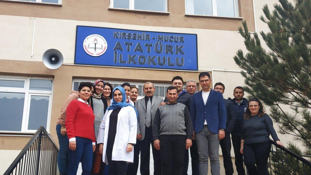 İlçe Milli Eğitim Müdürümüz Hayati AKTÜRK Atatürk İlkokulumuzu ziyaret etti